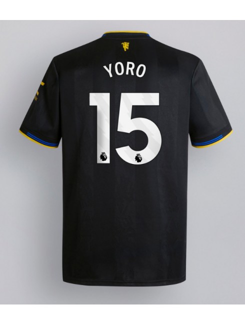 Muži Futbalové oblečenie Manchester United Leny Yoro #15 2025-26 Krátky Rukáv - Tretina Muži Futbalové oblečenie Manchester United Leny Yoro #15 2025-26 Krátky Rukáv - Tretina